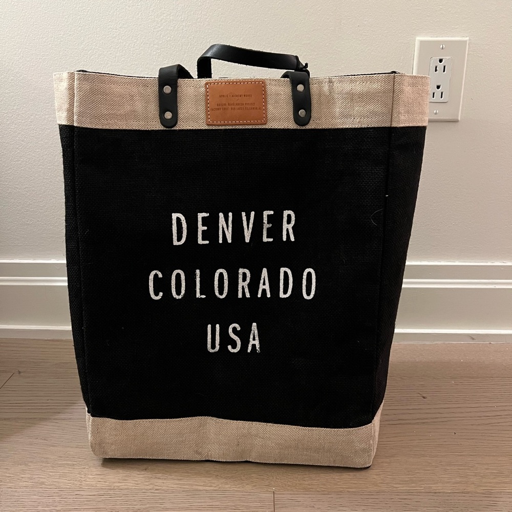 Apolis “Denver” market bag in black